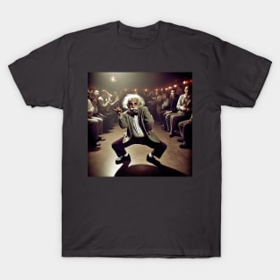 Albert Einstein at The Club T-Shirt